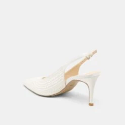ELASI PEARL HEELS TRUE WHITE SATIN(Elasi Pearl Heels True White Satin) -Dolce Vita Shop DOLCEVITA HEEL ELASIPEARL TRUEWHITESATIN 09
