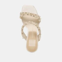 GENORA RHINESTONE HEELS IVORY RHINESTONE(Genora Heels Rhinestone Ivory Rhinestone) -Dolce Vita Shop DOLCEVITA HEEL GENORARHINESTONE IVORYRHINESTONE 06