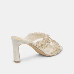 GITEL RHINESTONE HEELS IVORY RHINESTONE(Gitel Rhinestone Heels Ivory Rhinestone) -Dolce Vita Shop DOLCEVITA HEEL GITELRHINESTONE IVORYRHINESTONE 03