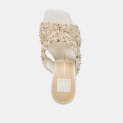 GITEL RHINESTONE HEELS IVORY RHINESTONE(Gitel Rhinestone Heels Ivory Rhinestone) -Dolce Vita Shop DOLCEVITA HEEL GITELRHINESTONE IVORYRHINESTONE 06