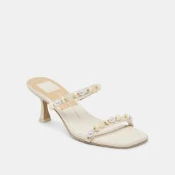 GRASON HEELS WHITE LEATHER(Grason Heels White Leather) -Dolce Vita Shop DOLCEVITA HEEL GRASON WHITELEATHER 01