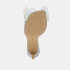 NARITA PEARL HEELS LIGHT BLUE SATIN(Narita Pearl Heels Light Blue Satin) -Dolce Vita Shop DOLCEVITA HEEL NARITAPEARL LIGHTBLUESATIN 07