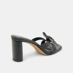 NIKIL HEELS BLACK LEATHER(Nikil Heels Black Leather) -Dolce Vita Shop DOLCEVITA HEEL NIKIL BLACKLEATHER 03