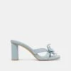 NIKIL HEELS LIGHT BLUE LEATHER(Nikil Heels Light Blue Leather)