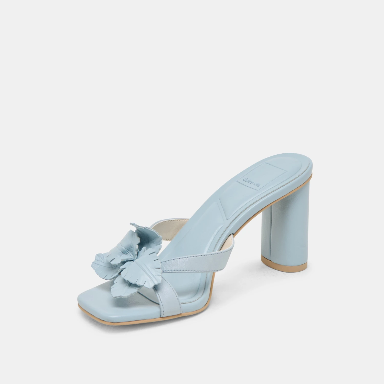 NIKIL HEELS LIGHT BLUE LEATHER(Nikil Heels Light Blue Leather) 6 NIKIL HEELS LIGHT BLUE LEATHER(Nikil Heels Light Blue Leather) - Image 6