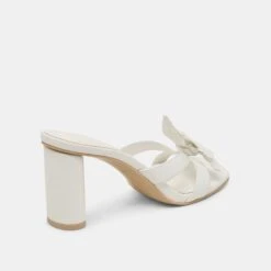 NIKIL HEELS WHITE LEATHER(Nikil Heels White Leather) -Dolce Vita Shop DOLCEVITA HEEL NIKIL WHITELEATHER 03