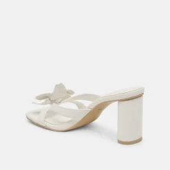 NIKIL HEELS WHITE LEATHER(Nikil Heels White Leather) -Dolce Vita Shop DOLCEVITA HEEL NIKIL WHITELEATHER 09