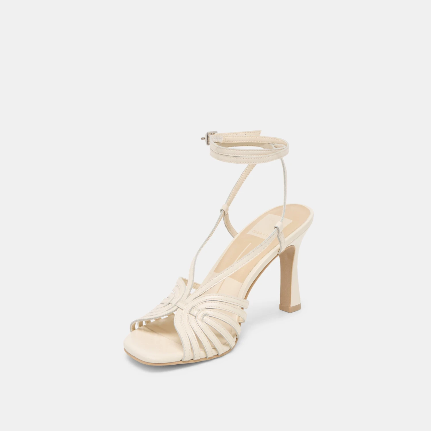 NIVANA HEELS OFF WHITE CRINKLE PATENT(Nivana Heels Off White Crinkle Patent) 4 NIVANA HEELS OFF WHITE CRINKLE PATENT(Nivana Heels Off White Crinkle Patent) - Image 4