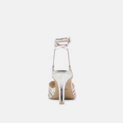 NIVANA HEELS SILVER DISTRESSED LEATHER(Nivana Heels Silver Distressed Leather) -Dolce Vita Shop DOLCEVITA HEEL NIVANA SILVERDISTRESSEDLEATHER 05