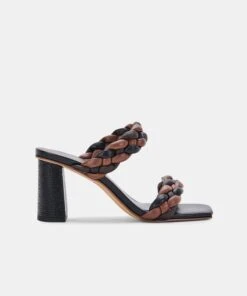 PAILY HEELS BLACK ESPRESSO STELLA - Re:vita(Paily Heels Black Espresso Stella Resale)