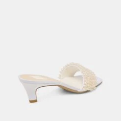 REXA PEARL HEELS OFF WHITE SATIN(Rexa Pearl Heels Off White Satin) -Dolce Vita Shop DOLCEVITA HEEL REXAPEARL OFFWHITESATIN 03