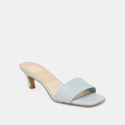 REXA HEELS ICE BLUE LEATHER(Rexa Heels Ice Blue Leather) -Dolce Vita Shop DOLCEVITA HEEL REXA ICEBLUELEATHER 01