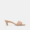 REXA HEELS LIGHT TAN LEATHER(Rexa Heels Light Tan Leather)