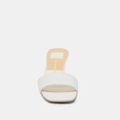 REXA HEELS TRUE WHITE LEATHER(Rexa Heels True White Leather) -Dolce Vita Shop DOLCEVITA HEEL REXA TRUEWHITELEATHER 04