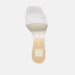 REXA HEELS TRUE WHITE LEATHER(Rexa Heels True White Leather) -Dolce Vita Shop DOLCEVITA HEEL REXA TRUEWHITELEATHER 06