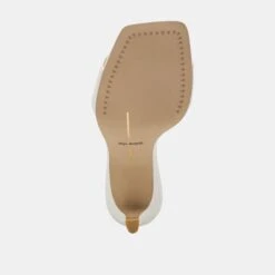 REXA HEELS TRUE WHITE LEATHER(Rexa Heels True White Leather) -Dolce Vita Shop DOLCEVITA HEEL REXA TRUEWHITELEATHER 07