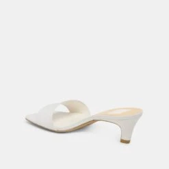 REXA HEELS TRUE WHITE LEATHER(Rexa Heels True White Leather) -Dolce Vita Shop DOLCEVITA HEEL REXA TRUEWHITELEATHER 09