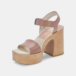 WALLIS HEELS CAFE LEATHER - Re:vita(Wallis Heels Cafe Leather Resale) -Dolce Vita Shop DOLCEVITA HEEL WALLIS CAFE 08