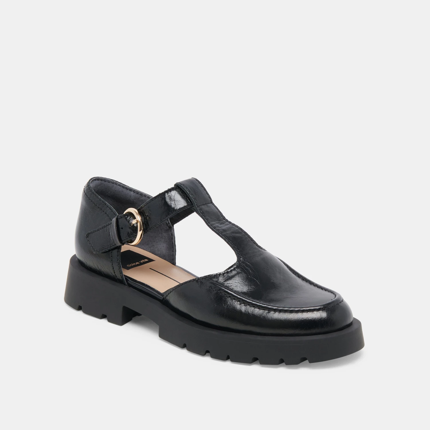 EMILIO FLATS MIDNIGHT CRINKLE PATENT LEATHER(Emilio Flats Midnight Crinkle Patent Leather) 3 EMILIO FLATS MIDNIGHT CRINKLE PATENT LEATHER(Emilio Flats Midnight Crinkle Patent Leather) - Image 3