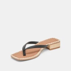 BARTY SANDALS BLACK LEATHER(Barty Sandals Black Leather) -Dolce Vita Shop DOLCEVITA SANDALS BARTY BLACKLEATHER 08