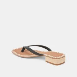 BARTY SANDALS BLACK LEATHER(Barty Sandals Black Leather) -Dolce Vita Shop DOLCEVITA SANDALS BARTY BLACKLEATHER 09