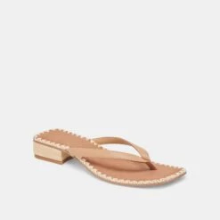 BARTY SANDALS LIGHT TAN LEATHER(Barty Sandals Light Tan Leather) -Dolce Vita Shop DOLCEVITA SANDALS BARTY LIGHTTANLEATHER 01