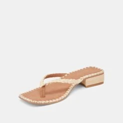 BARTY SANDALS LT NATURAL RAFFIA(Barty Sandals Lt Natural Raffia) -Dolce Vita Shop DOLCEVITA SANDALS BARTY LTNATURALRAFFIA 08