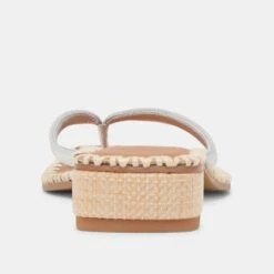 BARTY SANDALS SILVER METALLIC LEATHER(Barty Sandals Silver Metallic Leather) -Dolce Vita Shop DOLCEVITA SANDALS BARTY SILVERMETALLIC 05