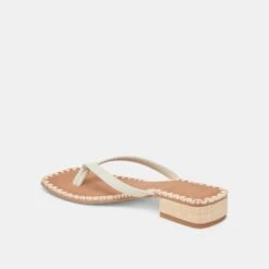 BARTY SANDALS WHITE LEATHER(Barty Sandals White Leather) -Dolce Vita Shop DOLCEVITA SANDALS BARTY WHITELEATHER 09
