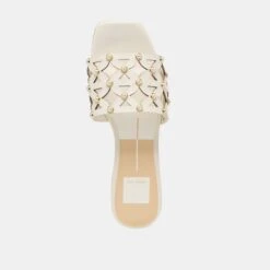 BERRIT SANDALS WHITE LEATHER(Berrit Sandals White Leather) -Dolce Vita Shop DOLCEVITA SANDALS BERRIT WHITELEATHER 06