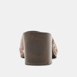 CAMYN HEELS BROWN LEATHER(Camyn Heels Brown Leather) -Dolce Vita Shop DOLCEVITA SANDALS CAMYN BROWNLEATHER 05