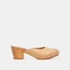 CAMYN HEELS CAFE LEATHER(Camyn Heels Cafe Leather)