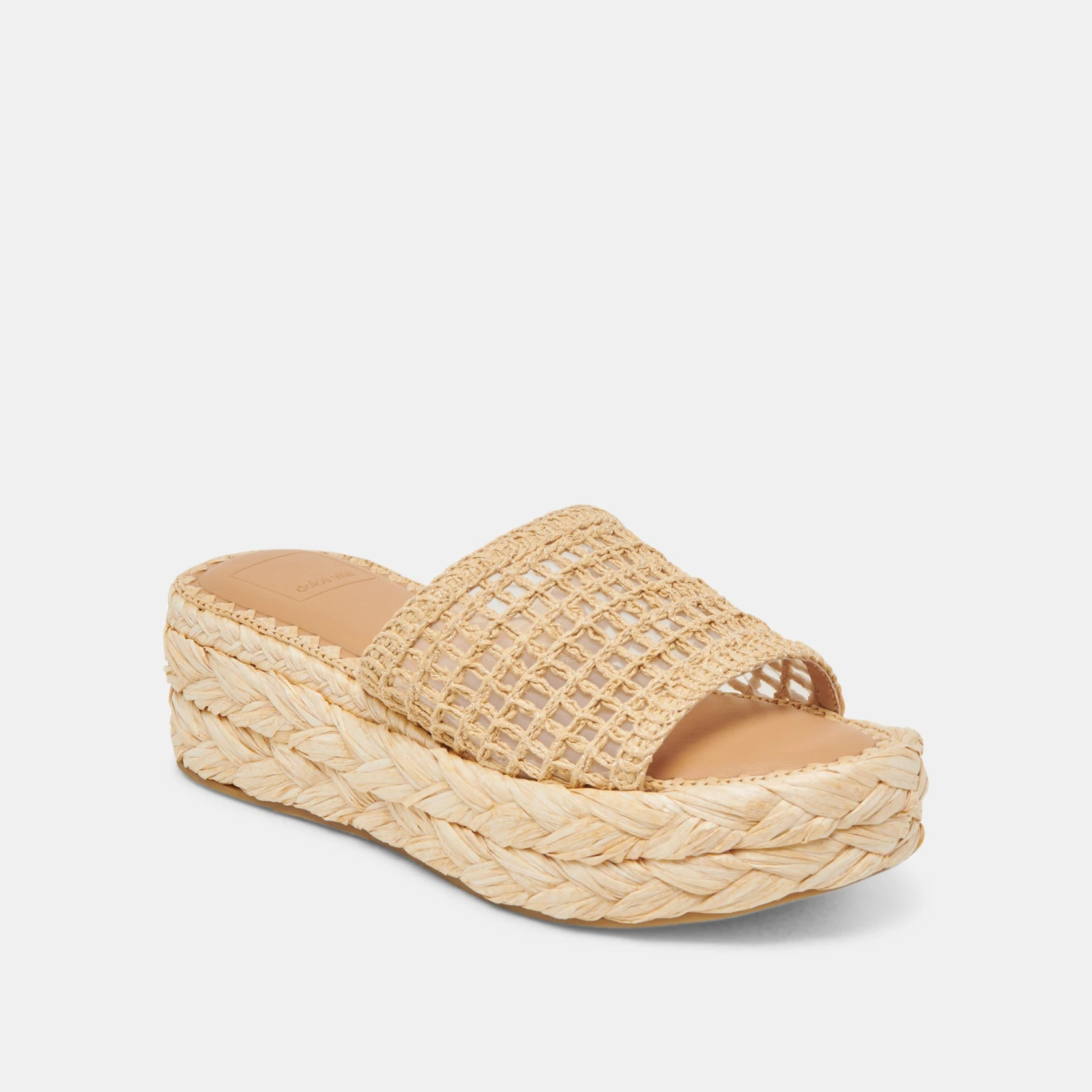CHAVI MESH SANDALS NATURAL WOVEN RAFFIA(Chavi Mesh Sandals Natural Woven Raffia) 3 CHAVI MESH SANDALS NATURAL WOVEN RAFFIA(Chavi Mesh Sandals Natural Woven Raffia) - Image 3