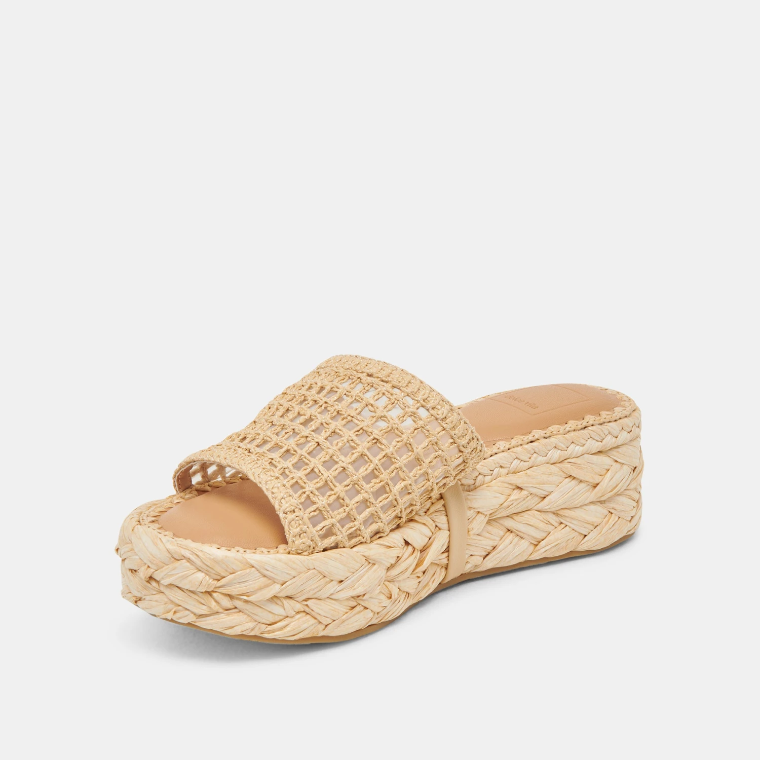 CHAVI MESH SANDALS NATURAL WOVEN RAFFIA(Chavi Mesh Sandals Natural Woven Raffia) 5 CHAVI MESH SANDALS NATURAL WOVEN RAFFIA(Chavi Mesh Sandals Natural Woven Raffia) - Image 5