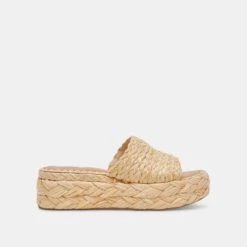 CHAVI SANDALS LT NATURAL RAFFIA(Chavi Sandals Lt Natural Raffia)