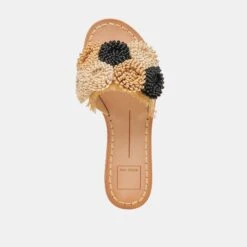 DANELA SANDALS BLACK NATURAL RAFFIA(Danela Sandals Black Natural Raffia) -Dolce Vita Shop DOLCEVITA SANDALS DANELA BLACKNATURALRAFFIA 06