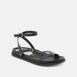 DARLIS SANDALS BLACK LEATHER(Darlis Sandals Black Leather) -Dolce Vita Shop DOLCEVITA SANDALS DARLIS BLACKLEATHER 01