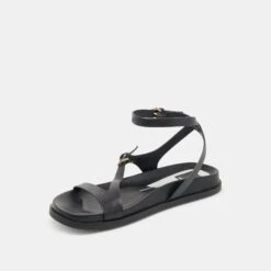 DARLIS SANDALS BLACK LEATHER(Darlis Sandals Black Leather) -Dolce Vita Shop DOLCEVITA SANDALS DARLIS BLACKLEATHER 08