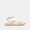 DARLIS SANDALS BONE LEATHER(Darlis Sandals Bone Leather)