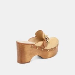 DEBRAH CLOGS LT NATURAL RAFFIA(Debrah Clogs Lt Natural Raffia) -Dolce Vita Shop DOLCEVITA SANDALS DEBRAH LTNATRUALRAFFIA 03