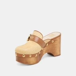 DEBRAH CLOGS LT NATURAL RAFFIA(Debrah Clogs Lt Natural Raffia) -Dolce Vita Shop DOLCEVITA SANDALS DEBRAH LTNATRUALRAFFIA 08