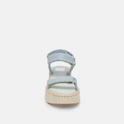 Dolce Vita DEBRA SANDALS LIGHT BLUE KNIT(Debra Sandals Light Blue Knit) -Dolce Vita Shop DOLCEVITA SANDALS DEBRA LIGHTBLUELEATHER 04