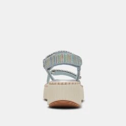 Dolce Vita DEBRA SANDALS LIGHT BLUE KNIT(Debra Sandals Light Blue Knit) -Dolce Vita Shop DOLCEVITA SANDALS DEBRA LIGHTBLUELEATHER 05