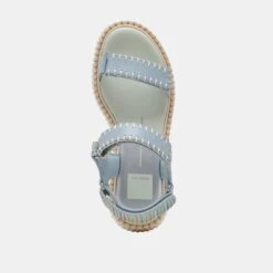 Dolce Vita DEBRA SANDALS LIGHT BLUE KNIT(Debra Sandals Light Blue Knit) -Dolce Vita Shop DOLCEVITA SANDALS DEBRA LIGHTBLUELEATHER 06