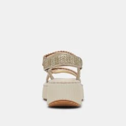 Dolce Vita DEBRA SANDALS PLATINUM DISTRESSED LEATHER(Debra Sandals Platinum Distressed Leather) -Dolce Vita Shop DOLCEVITA SANDALS DEBRA PLATINUMDISTRESSEDLEATHER 05