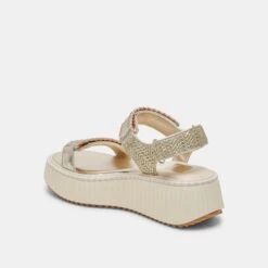 Dolce Vita DEBRA SANDALS PLATINUM DISTRESSED LEATHER(Debra Sandals Platinum Distressed Leather) -Dolce Vita Shop DOLCEVITA SANDALS DEBRA PLATINUMDISTRESSEDLEATHER 08