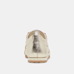DELANY SNEAKERS LIGHT GOLD CRINKLE PATENT(Delany Sneakers Light Gold Crinkle Patent) -Dolce Vita Shop DOLCEVITA SANDALS DELANY LIGHTGOLDCRINKLEPATENT 05