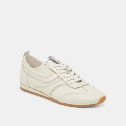 DELANY SNEAKERS OFF WHITE LEATHER(Delany Sneakers Off White Leather) -Dolce Vita Shop DOLCEVITA SANDALS DELANY OFFWHITELEATHER 01