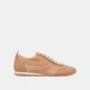DELANY SNEAKERS TOFFEE NUBUCK(Delany Sneakers Toffee Nubuck)