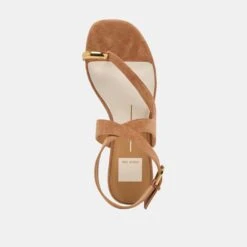 EARLA SANDALS BROWN SUEDE(Earla Sandals Brown Suede) -Dolce Vita Shop DOLCEVITA SANDALS EARLA BROWNSUEDE 06
